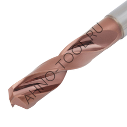 Сверло 11.3мм  твердосплавное 3D без подвода СОЖ. SP-X800031130 VHM AHNO по стали, чугуну, нерж. и ж