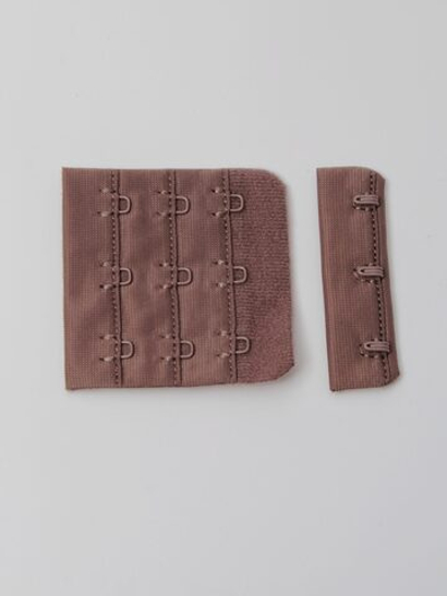 Застежка для бюстгальтера перец широкая с крючками 3х3