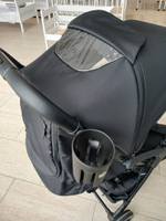 Коляска прогулочная Peppy Latina (black cosmos) черная