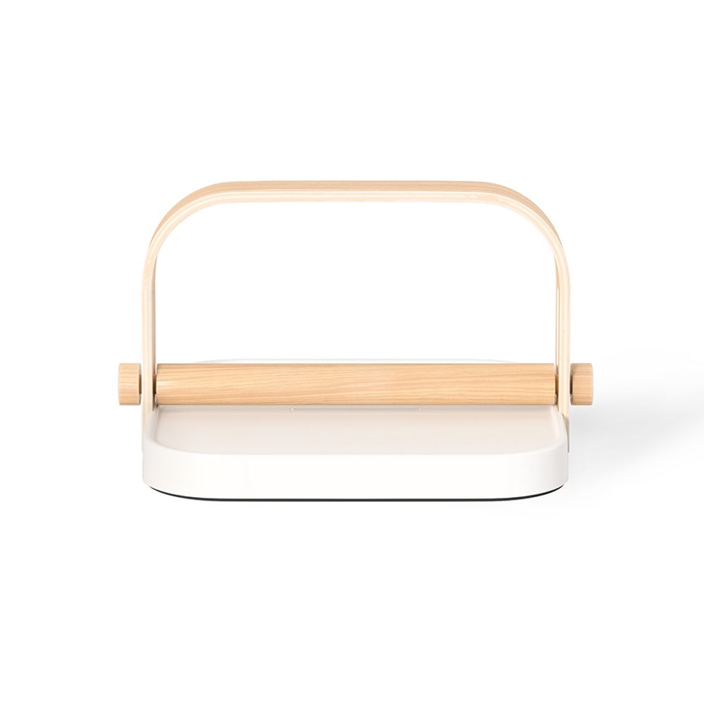 Держатель для салфеток Bellwood, белый/натуральное дерево