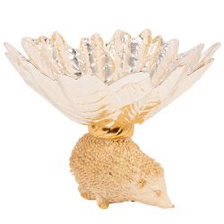 Фруктовница-конфетница Ежик Барб Айвори