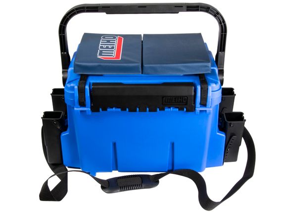 Ящик рыболовный зимний Meiho BUCKET MOUTH BM-7000W Blue 475x335x320