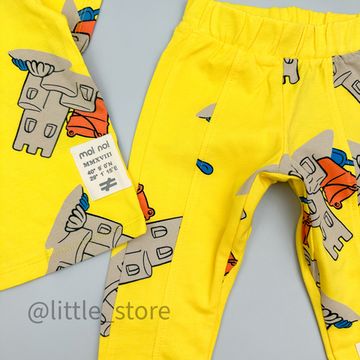 Комплект хлопковый Moi Noi, Замки из песка на желтом