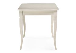 Деревянный стол Арктоис 109(149)х75х75 слоновая кость