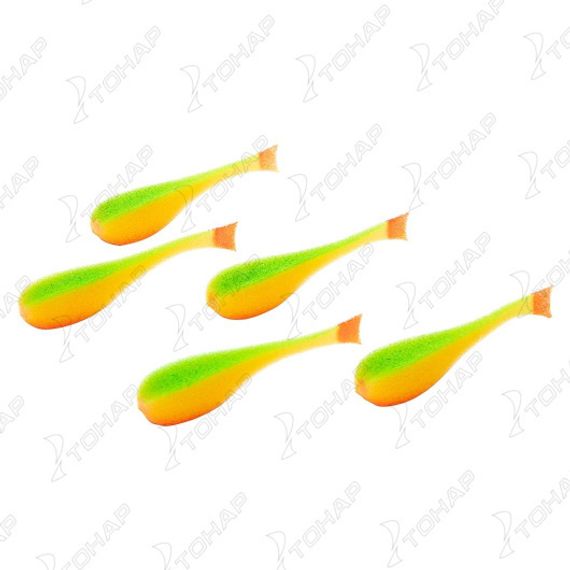 Рыбка поролоновая не оснащенная под офсет 10,5 см ж/з/к 24UV (HSN-105-24) Helios