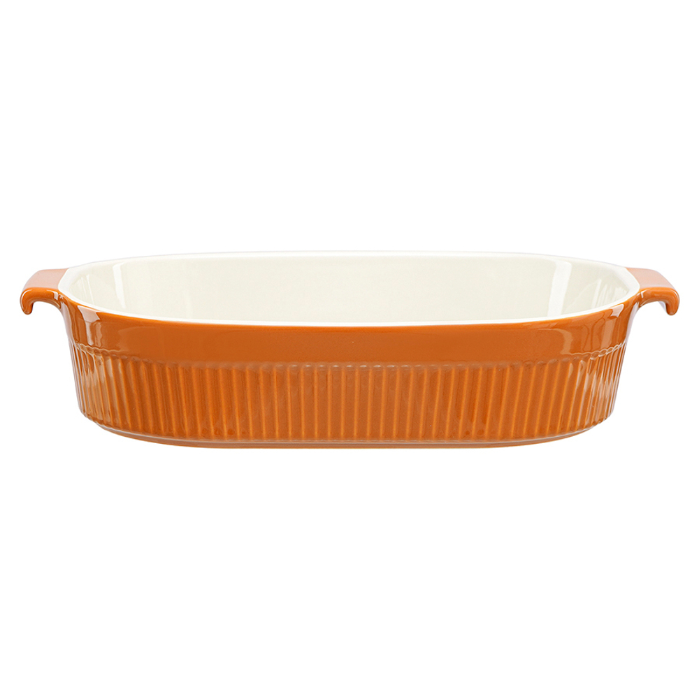 Блюдо для запекания soft ripples, 35,9х23,3 см, карамельное