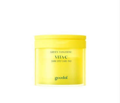 Goodal Green Tangerine Vita C Dark Spot Care Pad осветляющие тонер-пэды с витамином C