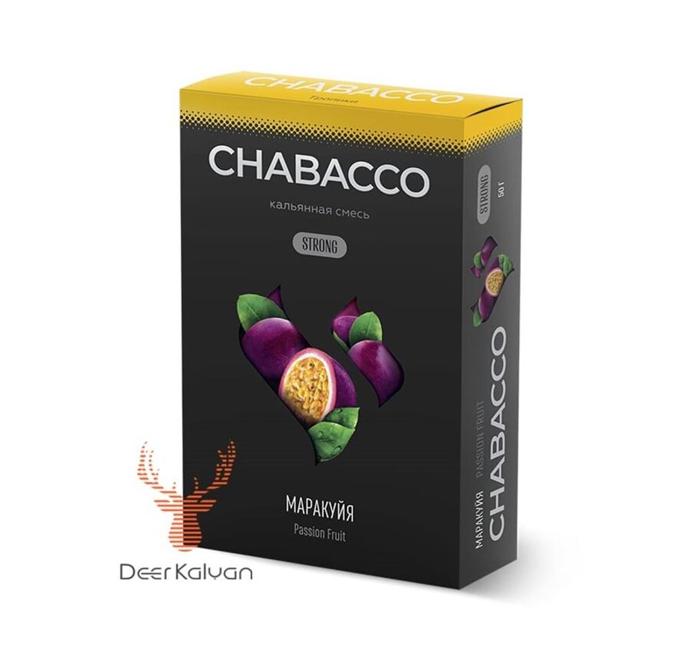 Chabacco &quot;Passion Fruit&quot; (Маракуйя) Strong 50 гр.