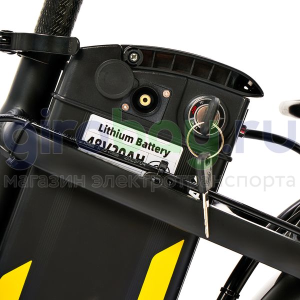 Электровелосипед Minako F10 Pro (48V/20Ah) - Желтый обод