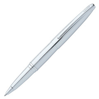 Черная ручка-роллер Cross ATX Pure Chrome