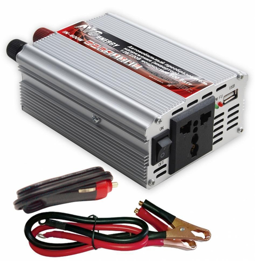 Преобразователь напряжения 12 - 220 В 600 Вт AVS