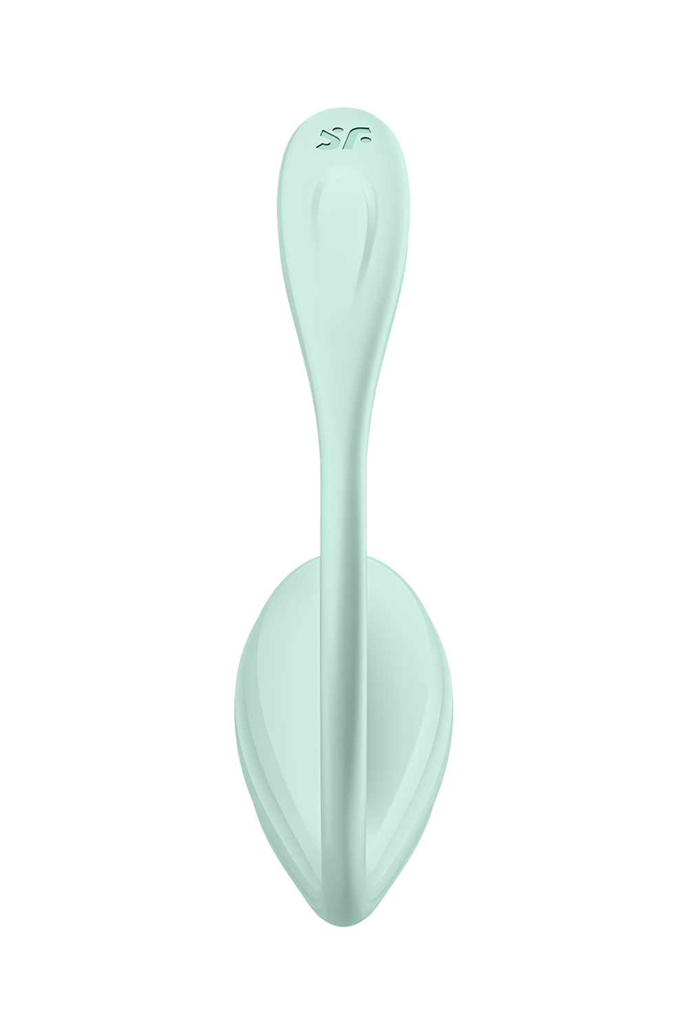 Виброяйцо Satisfyer Smooth Petal Connect App, мятное, 6,5 см