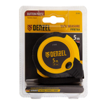 Рулетка 5м х 19мм, двухкомп. корпус, кнопка-пауза Denzel 31542