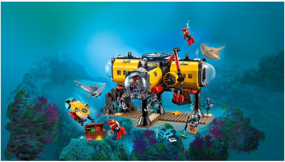 Конструктор LEGO City Oceans 60265 Океан: исследовательская база