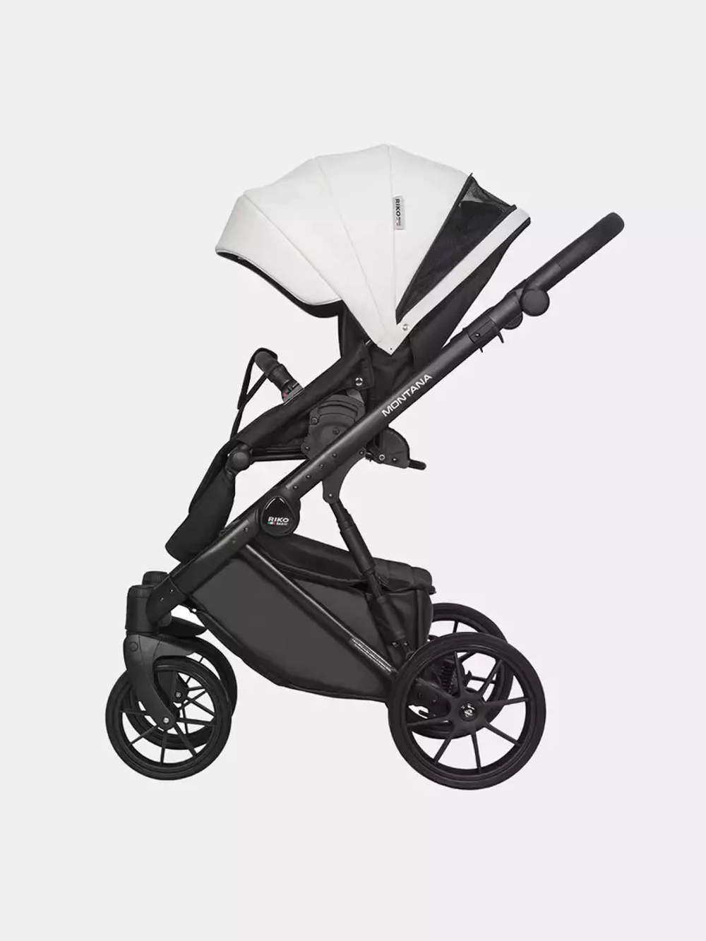 Коляска MONTANA ECCO (2 в 1) (RIKO BASIC) 11 White (белый)