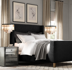 Люстра Odeon 6 black/clear