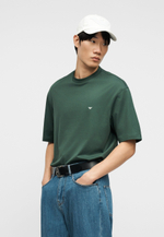 Emporio Armani Футболка с принтом - Зелёный