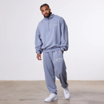 Толстовка VANQUISH Better Than Yesterday Zip Sweater Washed Blue