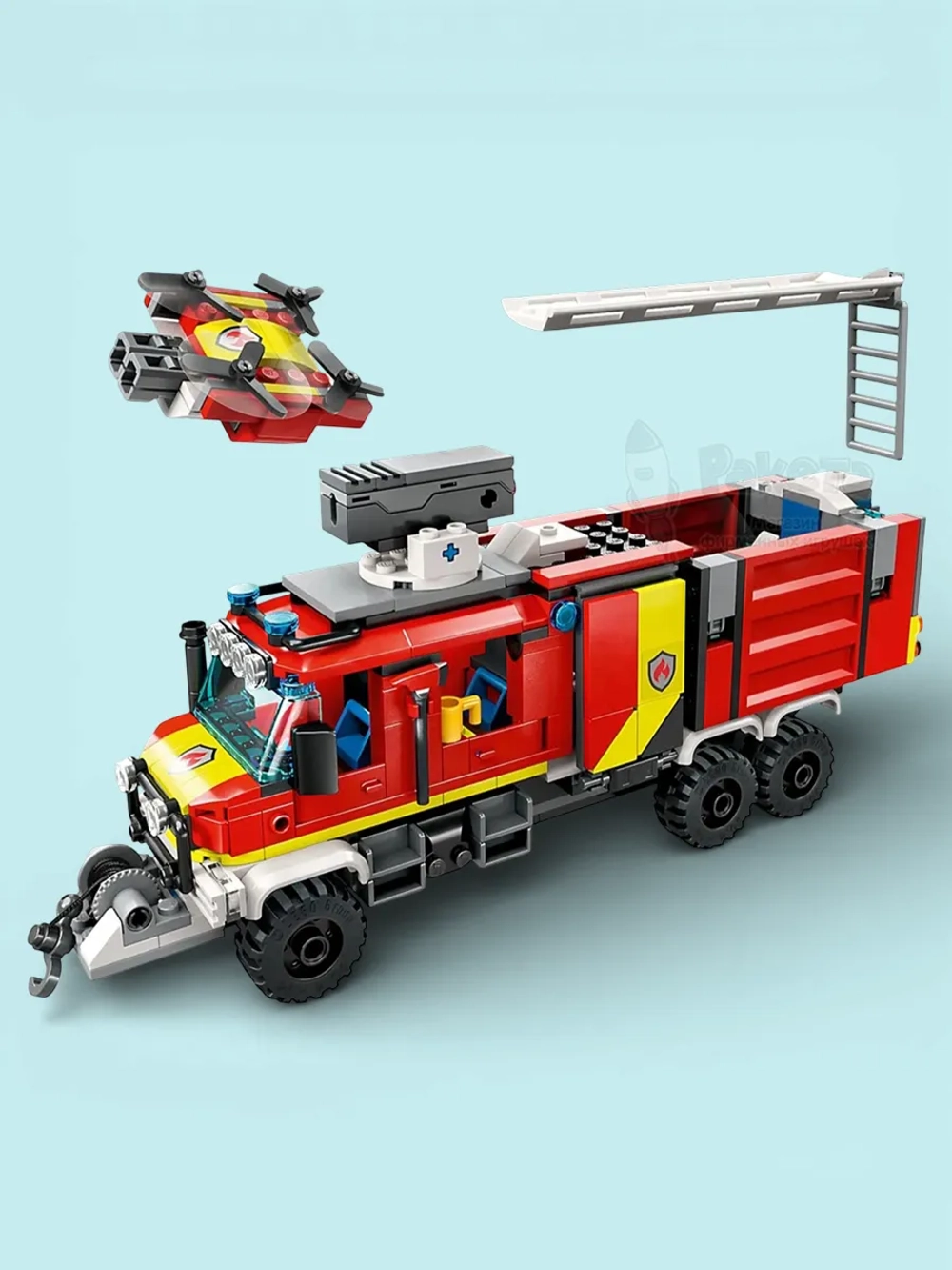 Лего Сити Город Машина пожарного расчета 60374