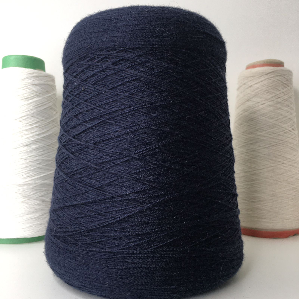 CLEOPATRA - FILIDEA; 90% хлопок, 10% кашемир; 900м/100гр; col. 480136 NAVY тёмно-синий