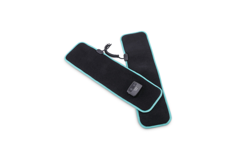 Пояс массажный CleverCare для похудения с эффектом сауны, цвет черный