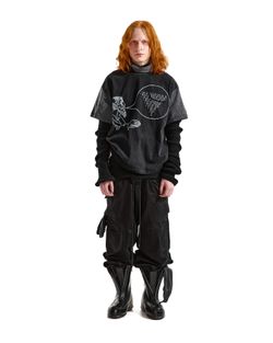 SOLSOLSOL coin pocket t-shirt