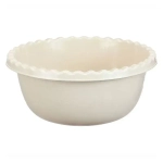 Миска круглая 1.8л белый ротанг (комплект 26 шт)
