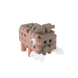 Конструктор Marioinex Mini Waffle Pocket Pets 907016 «Кабан» 25 деталей 907016 — фото 2