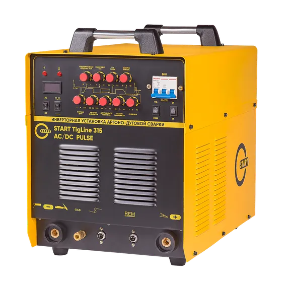 OSA START TigLine 315 AC/DC  PULSE Установка аргонодуговой сварки 3ST315AP — промышленный аргонодуговой сварочный аппарат tig для цеха, 315 А
