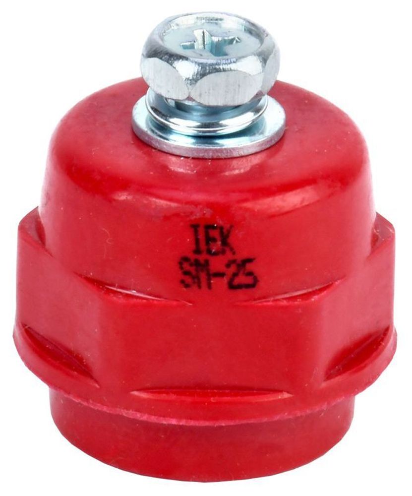 Изолятор SM25 (М6) силовой с болтом IEK YIS11-25-06-B Изолятор SM25 (М6) силовой с болтом IEK YIS11-25-06-B