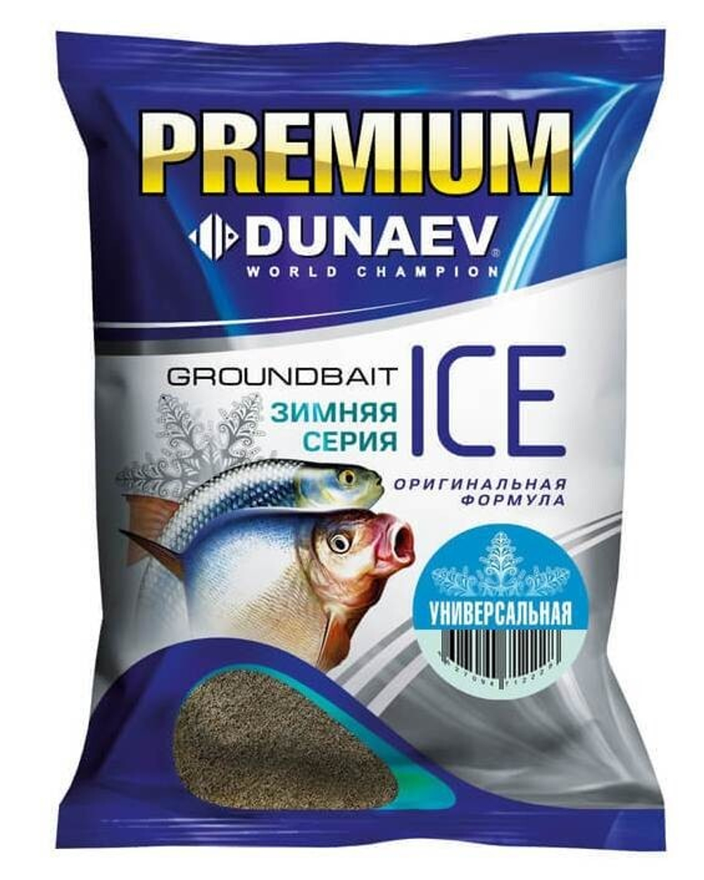 Прикормка DUNAEV ICE PREMIUM Универсальная 0,9кг.