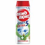 Чистящее средство, 480 г, ПЕМОЛЮКС Сода-5, "Антибактериальный", порошок, 2415895