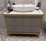 Тумба с раковиной напольная