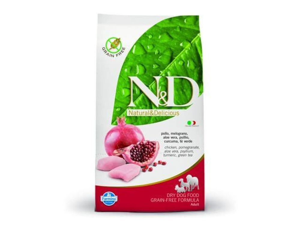 Корм Farmina N&amp;D Dog Chicken &amp; Pomegrante Adult, 800 gr