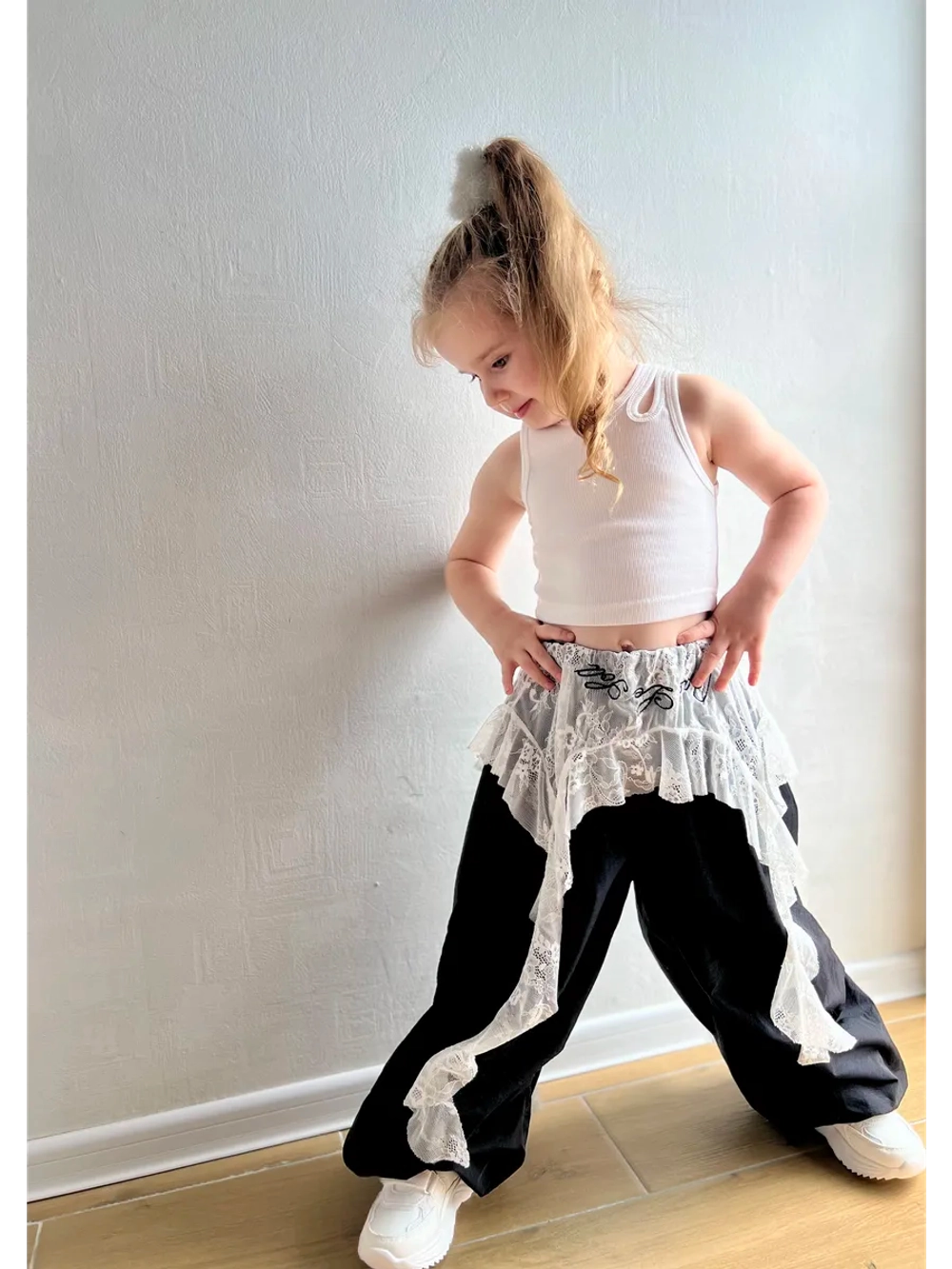 Брюки широкие парашюты