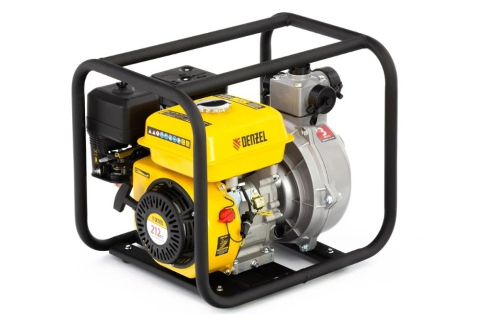 Мотопомпа бензиновая Denzel PX-50H высоконапорная 99203