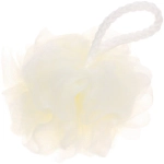 Мочалка детская полипропиленовая в красочной коробке «KARAPPPUZ House», цвет белый, d - 10см,30гр