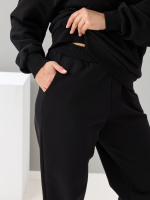 Костюм с брюками КБфн-091/черный-п