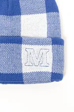 Шапка Magamaev M beanie белая / синяя