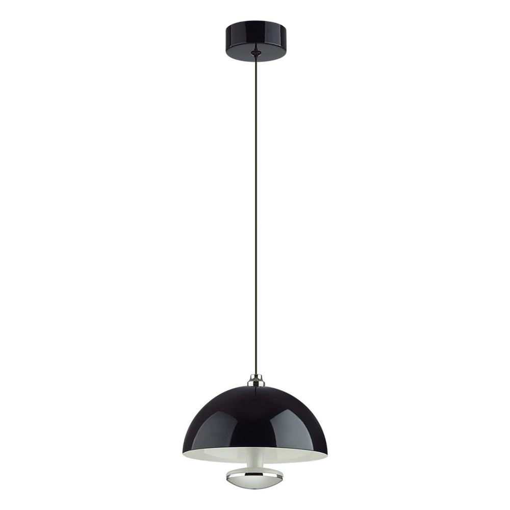 6568/6L LEDIO LN26 402 белый/черный, хром/металл, акрил/ Подвес  3000/4000/6000К LED 6W 220V GLOBE