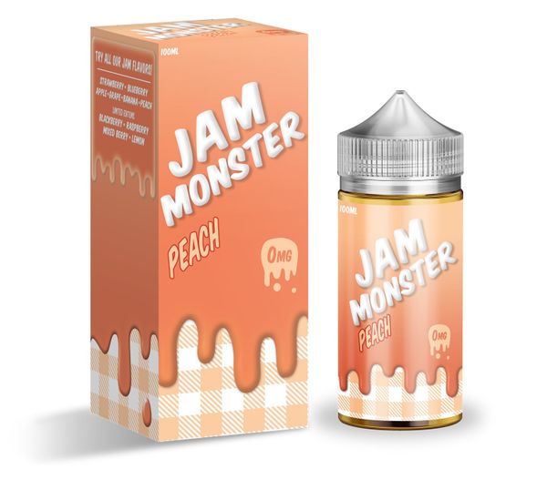 Купить Жидкость для электронной сигареты JAM MONSTER Original - Peach (100ml)