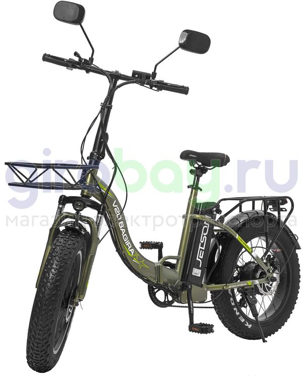 Электровелосипед Jetson V20 BAGIRA (48v/13Ah) - Хаки фото №3