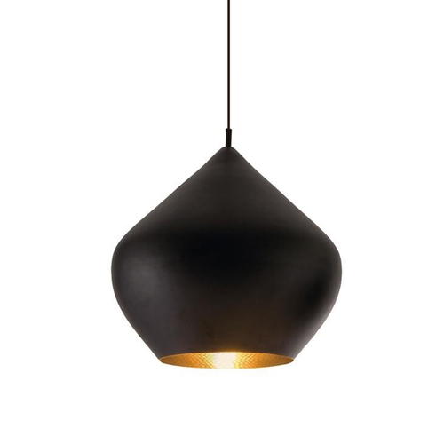 Подвесной дизайнерский светильник  Beat Light Stout by Tom Dixon D35 (черный)