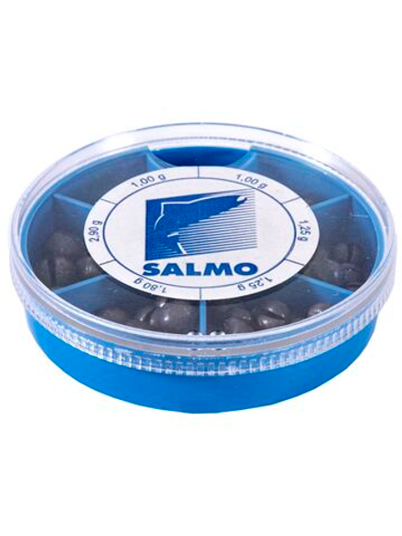 Грузила Salmo ДРОБИНКА PL 6 секц. крупн. 100г набор