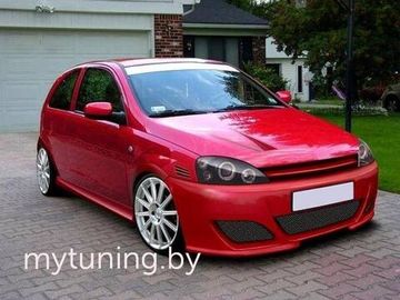 Передний бампер EXCELLENT Opel Corsa C