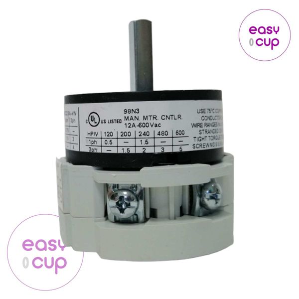 Выключатель поворотный Bremas  0-1, 16A, для кофемолок Fiorenzato