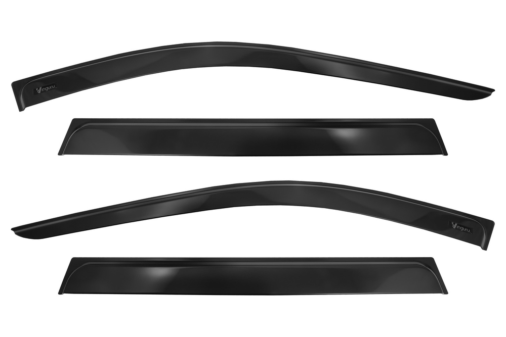 Дефлекторы окон Vinguru для LADA Largus 2012-2021, 2021- , накладные, AFV26812