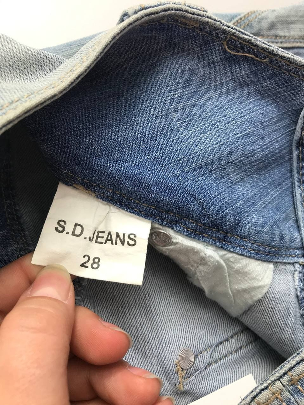 Джинсы C.D Jeans светлые 44 размер, новые