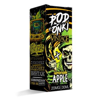 Жидкость Podonki&Vintage salt 2% 30 ml - Яблочный лимонад