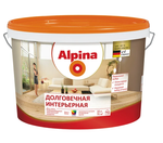 КРАСКА ВД-ВАЭ ALPINA ДОЛГОВЕЧНАЯ ИНТЕРЬЕРНАЯ БАЗА 1, БЕЛАЯ 10Л / 14,4КГ